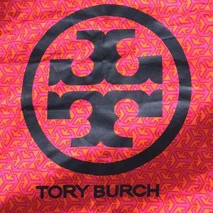 Tory Burch large dust drawstring bag